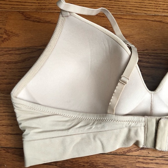 Nordstrom Soft Cup Bralette Beige Intimates and Sleepwear Women's Size L - Picture 3 of 5